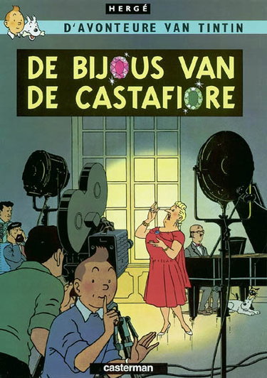 Couverture de Les aventures de Tintin. De bijous van de Castafiore