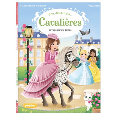 Couverture de Une, deux, trois... Cavalières. Vol. 4. Voyage dans le temps