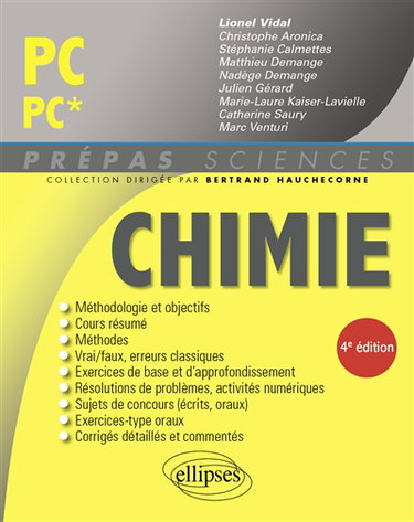 Couverture de Chimie PC, PC*