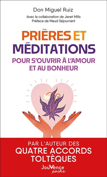 Couverture de Prières et méditations pour s'ouvrir à l'amour et au bonheur