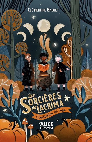 Couverture de Les sorcières de Lacrima. L'initiation de Saga