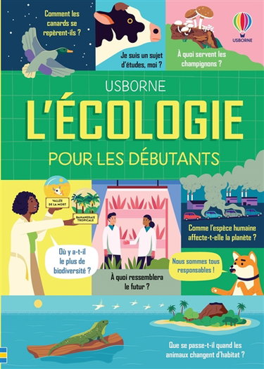 Couverture de L'écologie pour les débutants