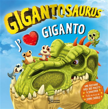 Couverture de Gigantosaurus. J'aime Giganto