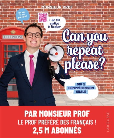 Couverture de Can you repeat please?