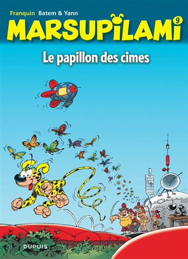 Couverture de Marsupilami. Vol. 9. Le papillon des cimes