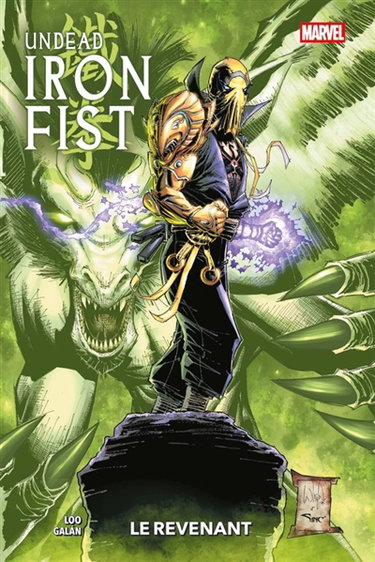 Couverture de Undead Iron Fist. Vol. 1. Le revenant