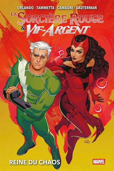 Couverture de La sorcière rouge & Vif-Argent : reine du chaos