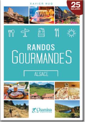 Couverture de Alsace : randos gourmandes : 25 balades