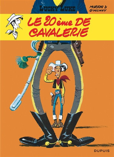 Couverture de Lucky Luke. Vol. 27. Le 20e de cavalerie