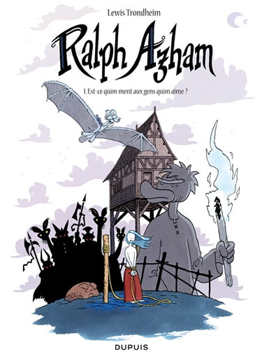 Couverture de Ralph Azham. Vol. 1. Est-ce qu'on ment aux gens qu'on aime ?