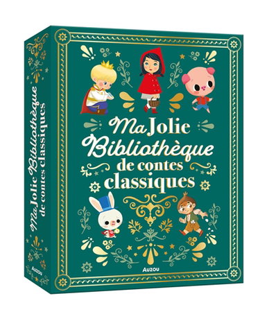 Couverture de Ma jolie bibliothèque de contes classiques