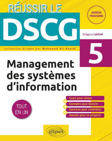 Couverture de Management des systèmes d'information, UE 5 : tout en un : nouveau programme