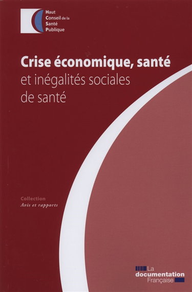 Couverture de Crise économique, santé et inégalités sociales de santé
