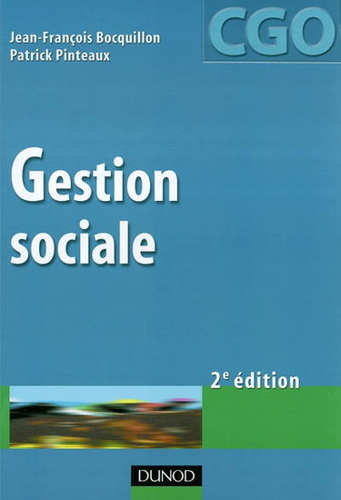 Couverture de Gestion sociale : processus 2 : gestion des relations avec les salariés et les organismes sociaux