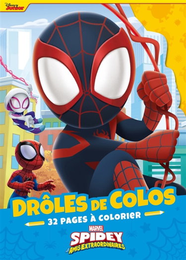 Couverture de SPIDEY ET SES AMIS EXTRAORDINAIRES : Drôles de colos : MARVEL