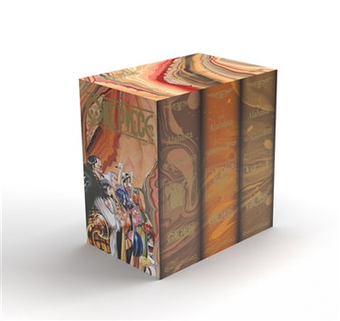 Couverture de One Piece coffret Alabasta : tomes 13 à 23