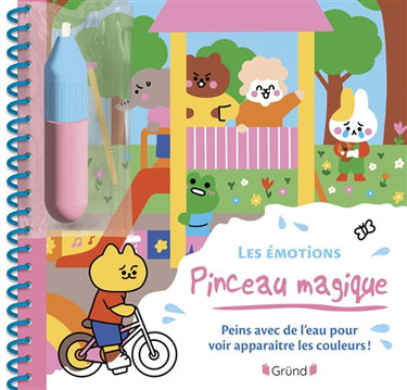 Couverture de Les émotions : pinceau magique