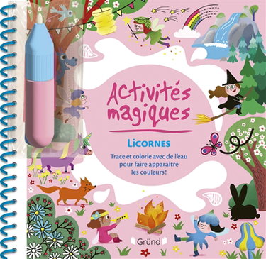 Couverture de Mes activités magiques : Licornes