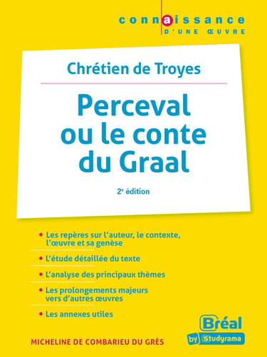 Couverture de Perceval ou Le conte du Graal, Chrétien de Troyes