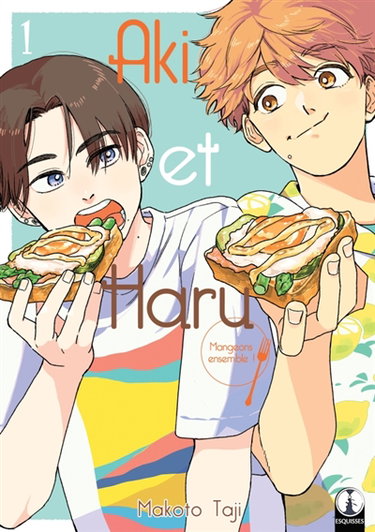 Couverture de Aki et Haru : mangeons ensemble !. Vol. 1