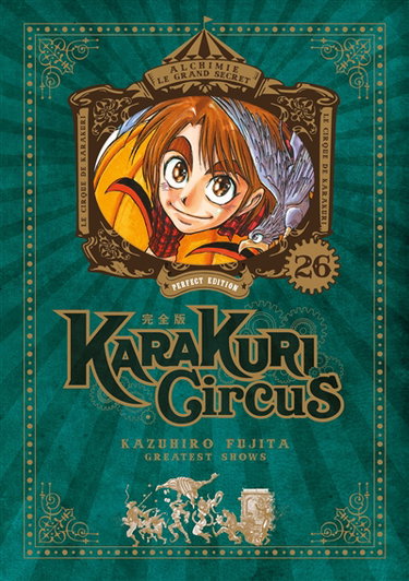 Couverture de Karakuri circus. Vol. 26
