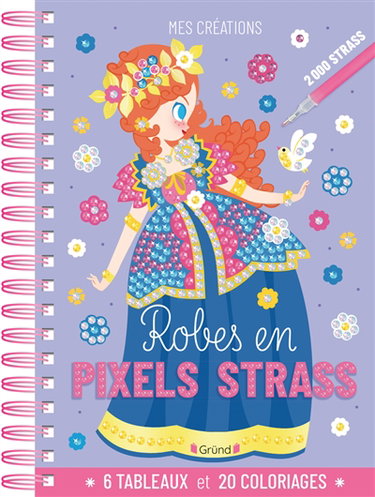 Couverture de Robes en pixels strass