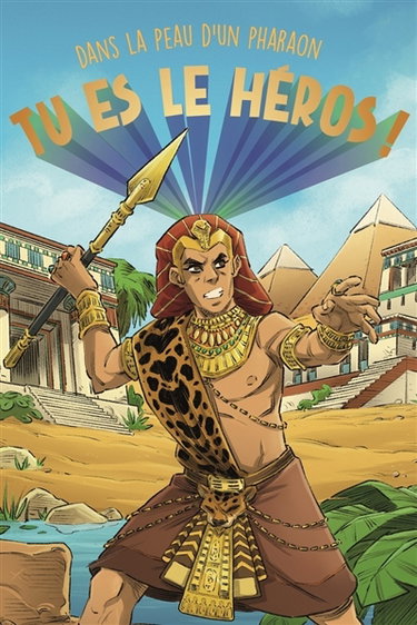 Couverture de Dans la peau d'un pharaon