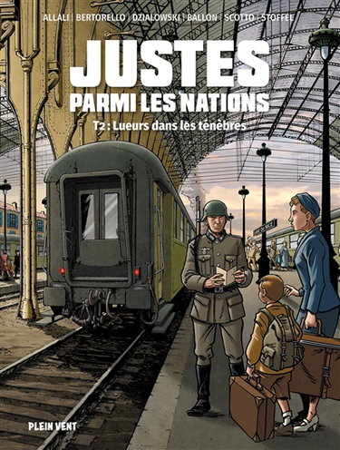Couverture de Justes parmi les nations. Vol. 2. Lueurs dans les ténèbres
