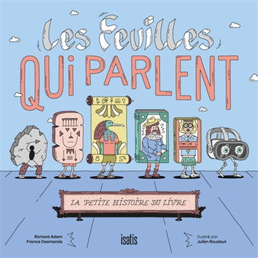 Couverture de Les feuilles qui parlent