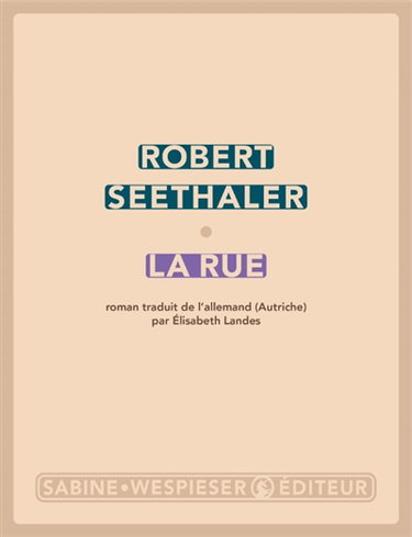 Couverture de La rue