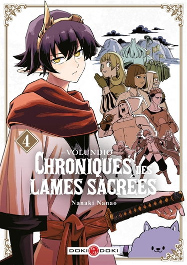 Couverture de Völundio : chroniques des lames sacrées. Vol. 4