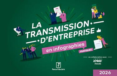 Couverture de La transmission d'entreprise en infographies pratiques : 2026