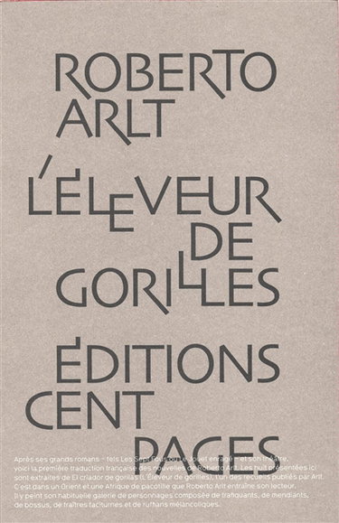 Couverture de L'éleveur de gorilles