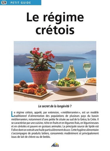 Couverture de Le régime crétois