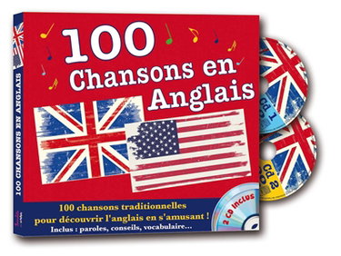 Couverture de 100 chansons en anglais