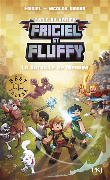 Couverture de Frigiel et Fluffy : cycle du Nether. Vol. 4. La bataille de Meraîm