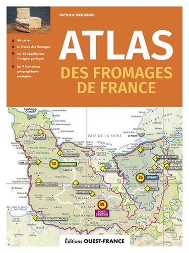 Couverture de Atlas des fromages de France