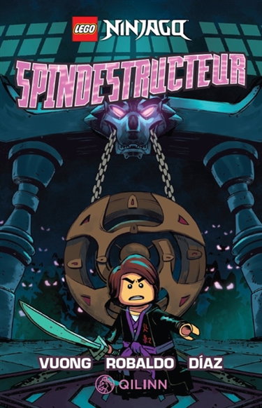 Couverture de Lego Ninjago, la bande dessinée. Spindestructeur