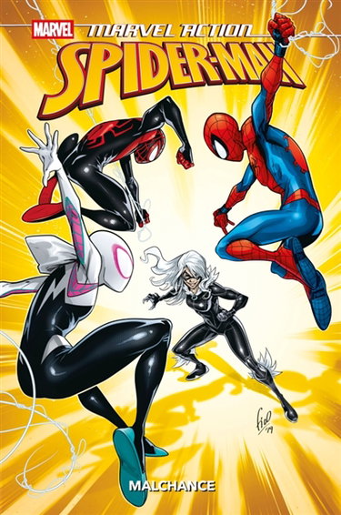Couverture de Marvel action Spider-Man. Malchance
