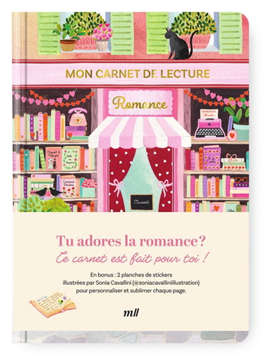 Couverture de Mon carnet de lecture romance
