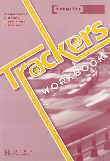 Couverture de Trackers première : workbook