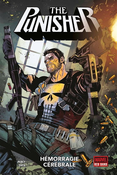 Couverture de Punisher : red band. Vol. 1. Hémorragie cérébrale