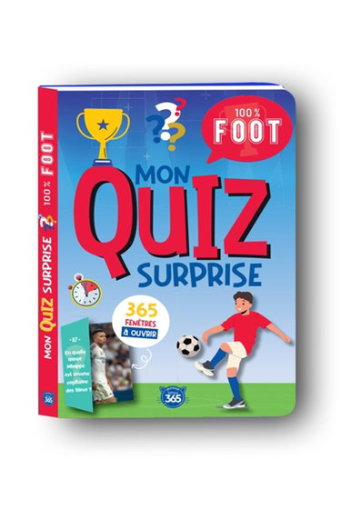 Couverture de Mon quiz surprise 100 % foot