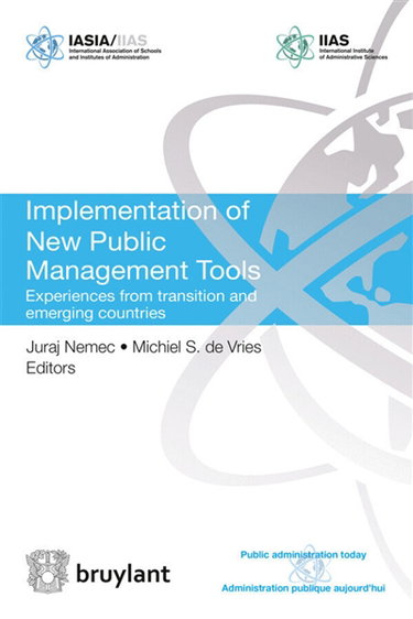 Couverture de Implementation of new public management tools : experiences from transition and emerging countries