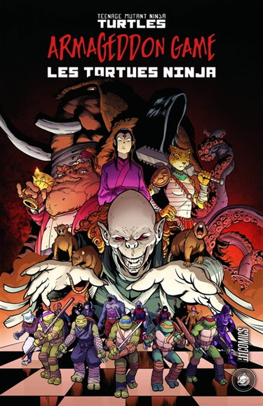 Couverture de Teenage mutant ninja Turtles : les Tortues ninja. Armageddon game