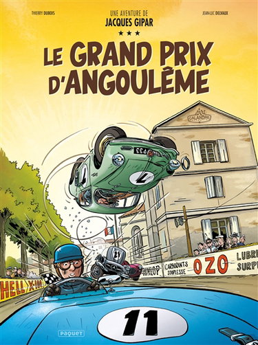 Couverture de Une aventure de Jacques Gipar. Vol. 11. Le Grand Prix d'Angoulême