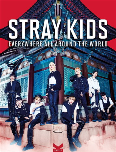 Couverture de Stray Kids : everywhere all around the wolrd : non officiel