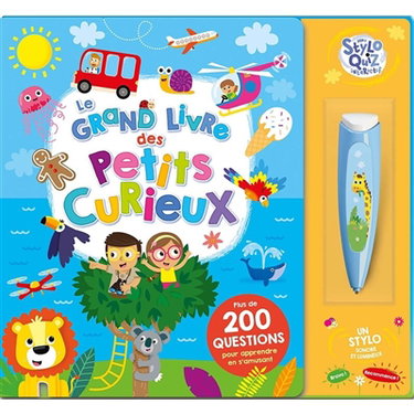 Couverture de Le grand livre des petits curieux
