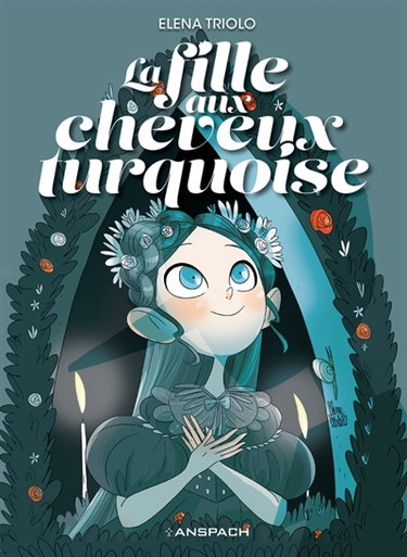 Couverture de La fille aux cheveux turquoise