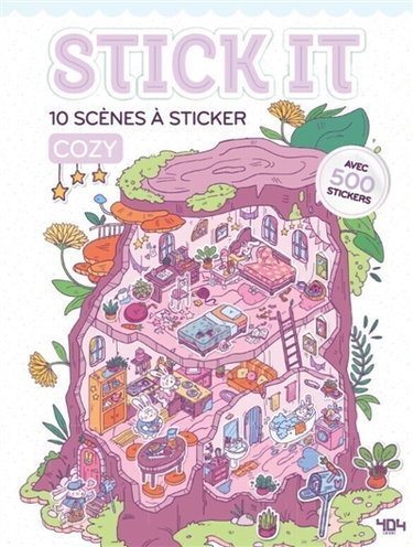 Couverture de Stick It : 10 scènes à sticker cozy